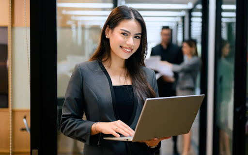 A successful business with a high-grade website